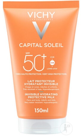 Vichy Capital Soleil Lapte Protector SPF50+ Tub 150ml - Img 1