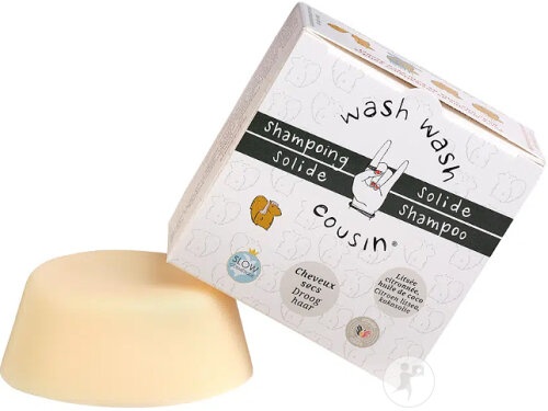Wash Wash Cousin Șampon Solid Pentru Păr Uscat 70g - Img 1