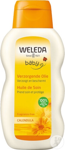 Weleda Bébé Calendula Ulei De Îngrijire Pentru Bebeluși 200ml - Img 1