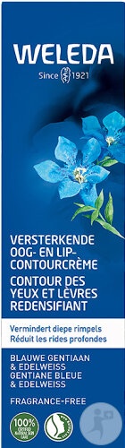 Weleda Gențiană Albastră Şi Edelweiss Contur Ochi Şi Buze Redensifiant 10ml - Img 1
