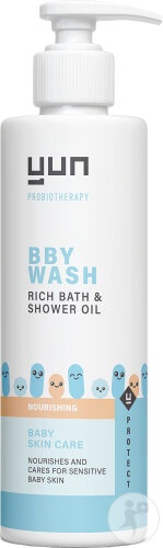 Yun Baby Wash Ulei De Baie Și Duș 200ml - Img 1