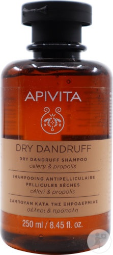 Apivita Şampon Anti-Mătreață Cu Țelină Și Propolis 250ml - Img 1