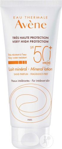 Avène Lapte Solar Mineral Protectie Foarte Inalta SPF50+ Tub 100ml - Img 1