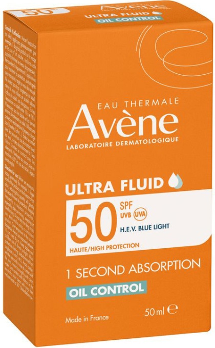 Avène Solaire Ultra-Fluid Oil Control SPF50 50ml - Img 1