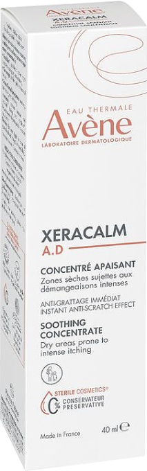 Avène Xeracalm A.D Cremă Calmantă Pentru Zone Uscate Cu Eczemă Atopică 40ml - Img 1
