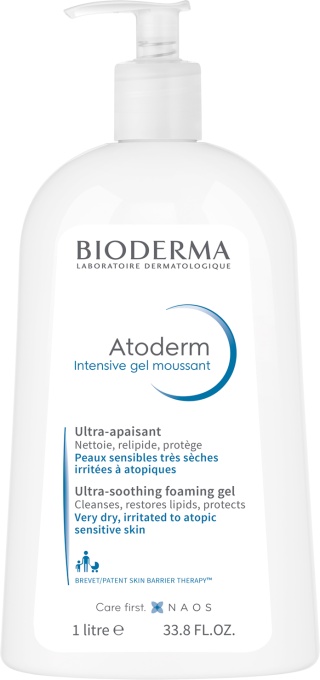 Bioderma Atoderm Gel Spumant Intensiv Flacon 1l - Img 1