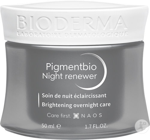 Bioderma Pigmentbio Night Renewer Cremă De Noapte Iluminatoare Recipient 50ml - Img 1