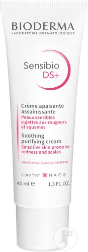 Bioderma Sensibio DS+ Cremă Calmanta Și Purifiantă Pentru Piele Sensibilă 40ml - Img 1