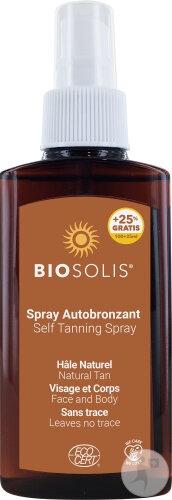 Biosolis Spray Autobronzant 100ml + 25ml Gratuit - Img 1