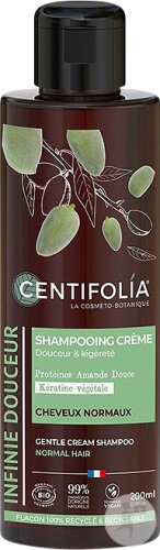 Centifolia Șampon Cremă Ultra-Blândă Pentru Păr Normal Flacon 200ml - Img 1