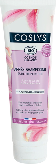 Coslys Organic Sublime Kératine Balsam Pentru Părul Fragil Și Rebel Tub 250ml - Img 1