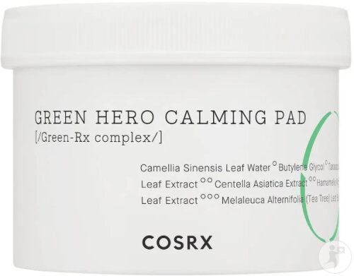 Cosrx One Step Green Hero Dischete Pentru Calmare 70 Bucăți - Img 1