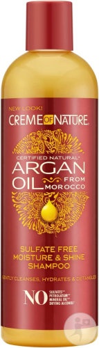 Crème Of Nature Șampon Hidratant Cu Ulei De Argan Din Maroc Flacon 345ml - Img 1