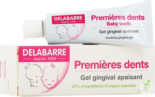 Delabarre Gel Gingival Pentru Calmarea Primilor Dinți Tub 20g - Img 1