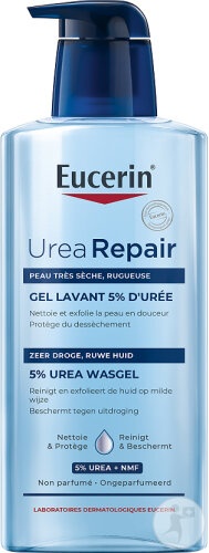 Eucerin Urearepair Gel De Curățare Cu 5 Uree Pentru Piele Uscată 400ml - Img 1
