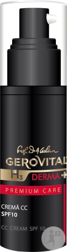Gerovital H3 Derma+ Premium Care Cremă CC SPF10 30ml - Img 1