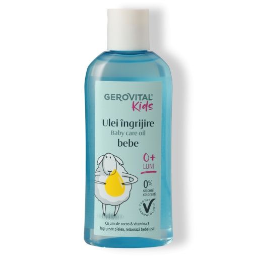 Gerovital Kids Ulei Îngrijire Bebeluși 150ml - Img 1