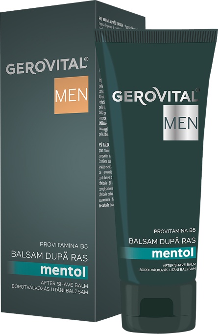 Gerovital Men Balsam După Ras Mentol 100ml - Img 1