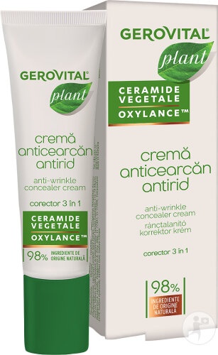 Gerovital Plant Cremă Anticearcăn Antirid 15ml - Img 1