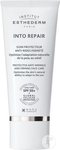 Institut Esthederm Into Repair Cremă Protectoare Antirid Fermitate SPF50+ 50ml - Img 1