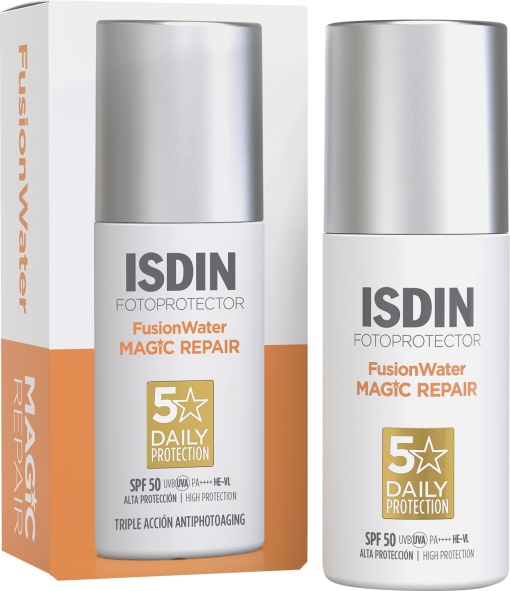 Isdin Fusion Water Magic Repair Ip50 Flacon 50ml - Img 1