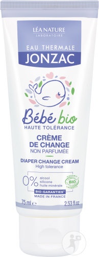 Jonzac Eau Thermale Bébé Cremă Pentru Schimbat Scutecele Tub 75ml - Img 1