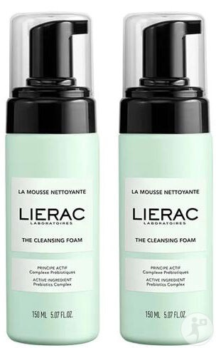 Lierac Duo Spumă De Curățare 2x150ml - Img 1