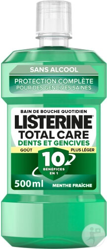 Listerine Apă De Gură Total Care Dinți Și Gingii 500ml - Img 1