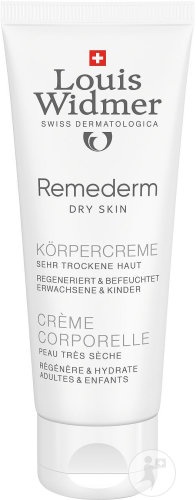 Louis Widmer Remederm Cremă De Corp Fără Parfum 75ml - Img 1
