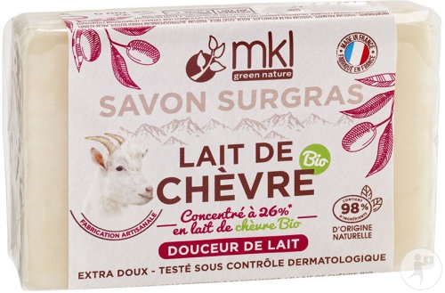 MKL Green Nature Săpun Ultra Hrănitor Şi Extra Delicat Cu Lapte De Capră Bio 100g - Img 1