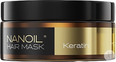 Nanoil Mască Capilară De Reparare Intensă Cu Keratină Recipient 300ml - Img 1