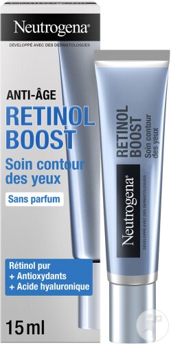 Neutrogena Retinol Boost Îngrijire Anti-Aging Cremă Contur Ochi Fără Parfum 15ml - Img 1