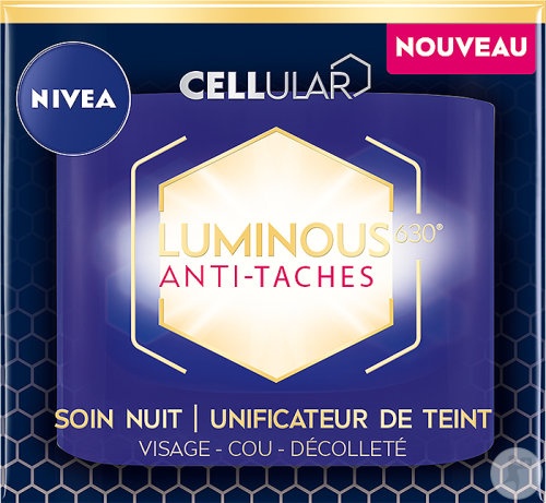 Nivea Cellular Luminous 630 Cremă De Noapte Împotriva Petelor Pigmentare 50ml - Img 1