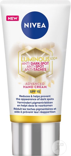 Nivea Luminous 630 Cremă De Mâini SPF15 Anti-Pete Pigmentare 50ml - Img 1