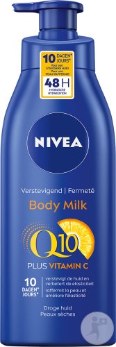 Nivea Q10 + Vitamina C Lapte De Corp Fermitate Hidratare 48 H Piele Uscată 400ml - Img 1