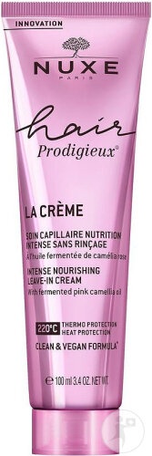 Nuxe Hair Prodigieux Cremă Intens Hranitoare Pentru Păr Fără Clătire Tub 100ml - Img 1