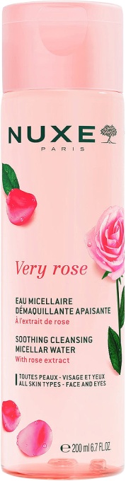 Nuxe Very Rose Apă Micelară Demachiantă Calmantă 200ml - Img 1