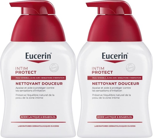 Pachet Eucerin Intim-Protect Gel Protecție Intimă 2x250ml - Img 1
