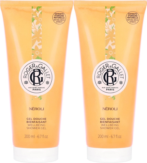 Pachet Roger&amp;Gallet Neroli Gel De Duș Cu Parfum Hidratant 2x200ml - Img 1