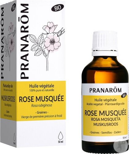Pranarôm Ulei Vegetal Organic Trandafir Sălbatic 50ml - Img 1