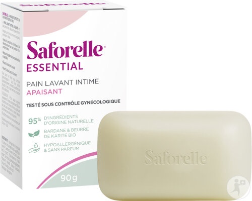 Saforelle Essential Gel De Curățare Intima Calmantă 90g - Img 1