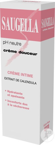 Saugella Cremă De Catifelare Cremă Hidratantă Intimă Pentru Femei Tub 30ml - Img 1