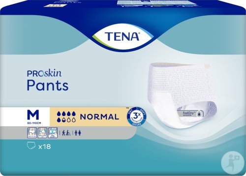 Tena ProSkin Pants Normal Medium 18 Bucăți - Img 1