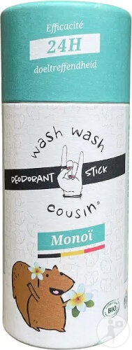 Wash Wash Cousin Deodorant Monoï Stick 50g - Img 1