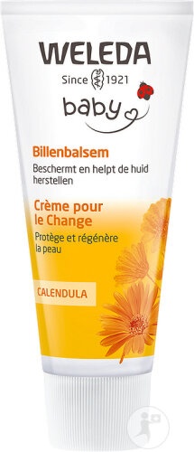 Weleda Bébé Cremă Pentru Zona Scutecului Calendula 75ml - Img 1