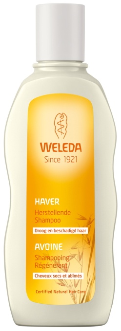 Weleda Șampon Regenerant Cu Extract De Ovăz 190ml - Img 1