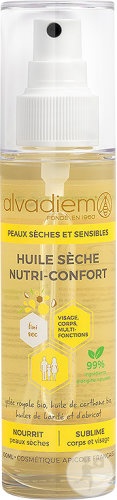 Alvadiem Ulei Uscat Nutri-Confort Pentru Corp Și Față Spray 100ml - Img 1