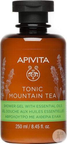 Apivita Mountain Tea Gel De Duș Flacon 250ml - Img 1