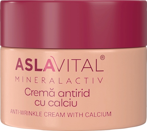 Aslavital Cremă Antirid Cu Calciu 50ml - Img 1
