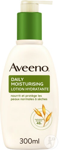 Aveeno Daily Loțiune Zilnică Hidratantă Pentru Piele Normală Spre Uscată Flacon Cu Pompiță 300ml - Img 1